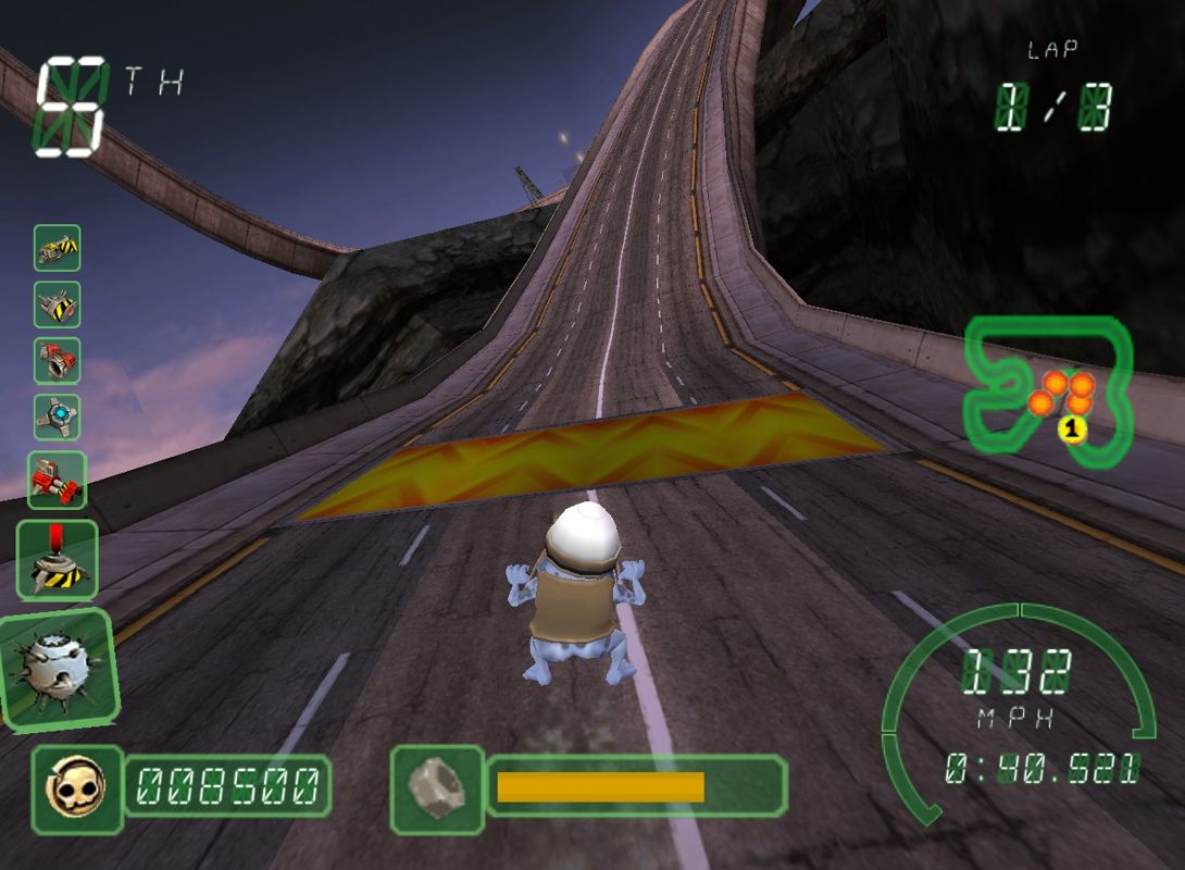 Crazy Frog Racer screenshot 3 for Playstation 2